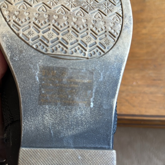 Maurice’s Black Ankle Boots GUC Sz 9.5 - Picture 5 of 6